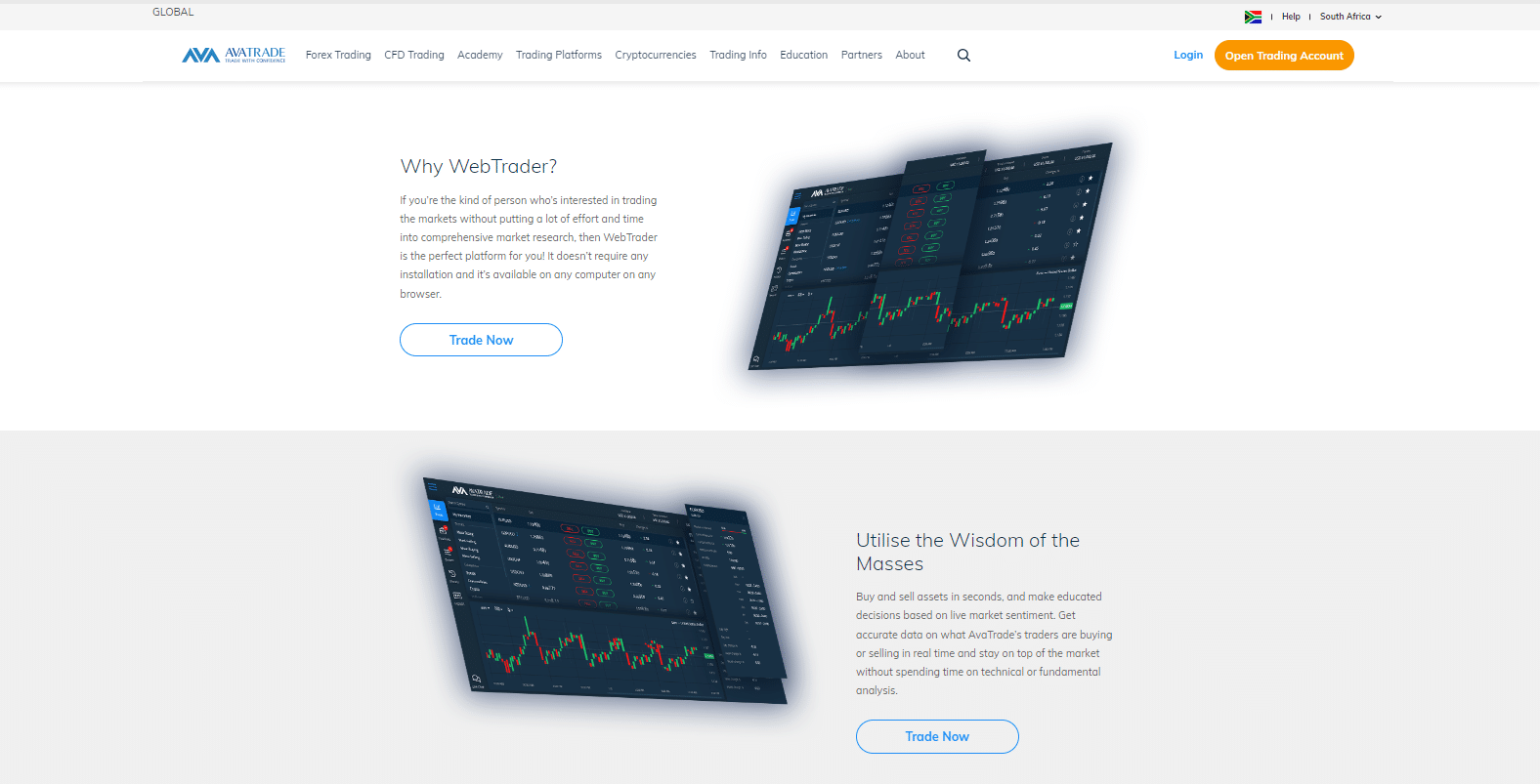 AvaTrade Web Traffic Report