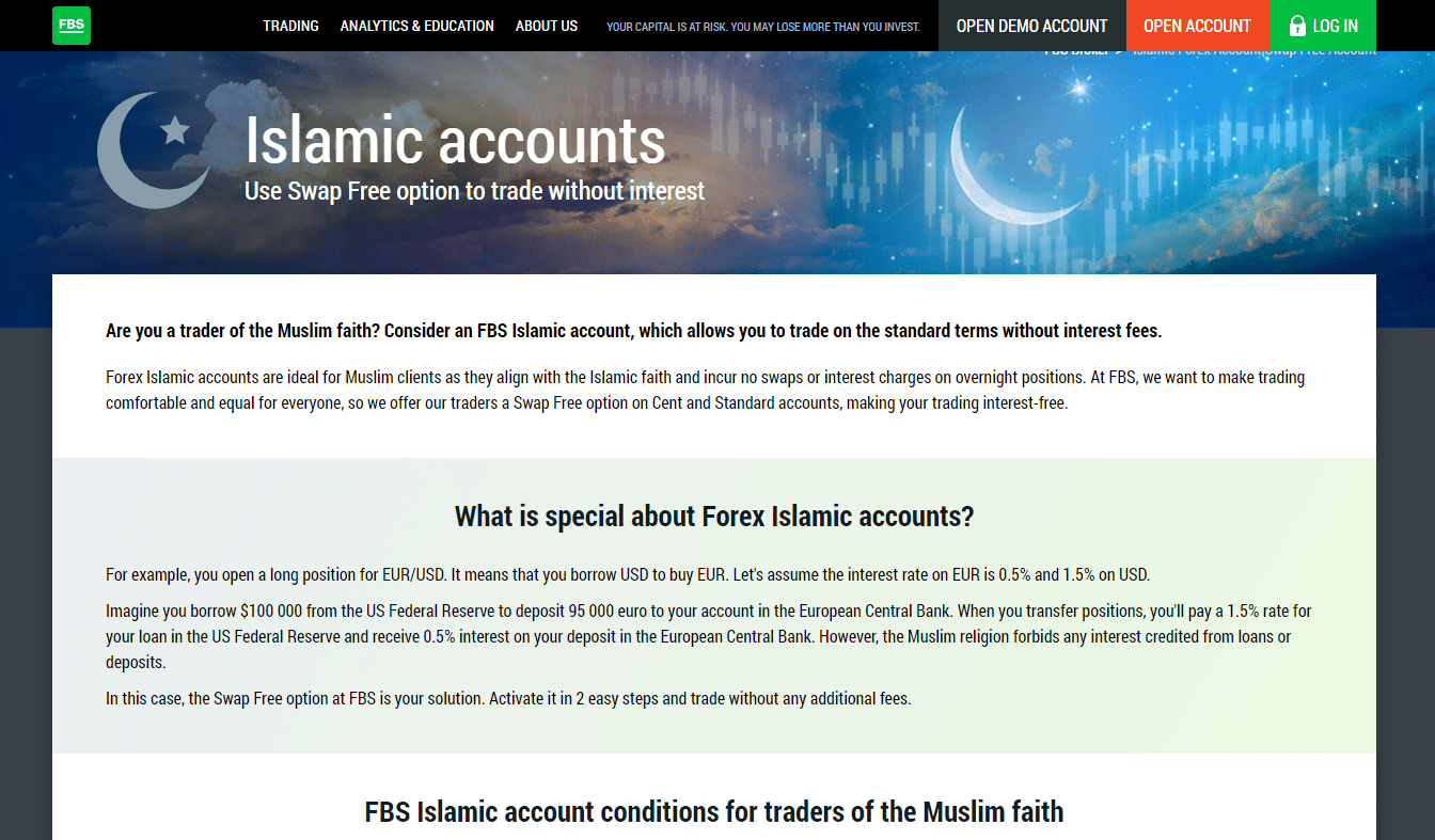 FBS Islamic Account