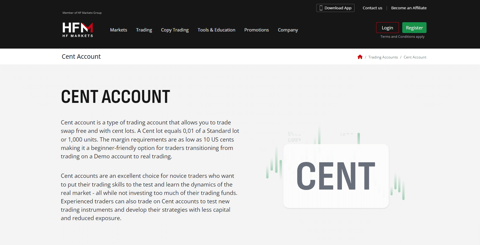 HFM Cent Account