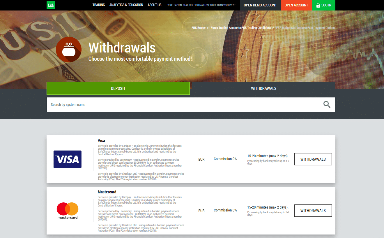 How to Withdraw from FBS