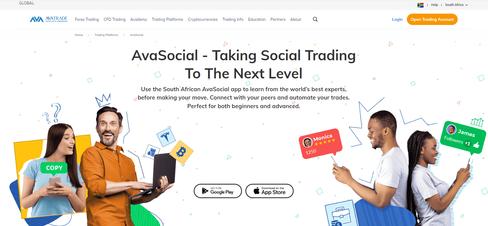 Social Trading with AvaTrade